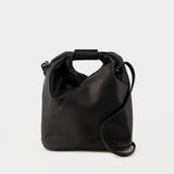 Japanese Crossbody - MM6 Maison Margiela - Leather - Black
