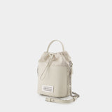 Hobo 5Ac Bucket Bag Small - Maison Margiela - Leather - Beige