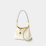 Bag Hobo Vela Small - Etro - Leather - White