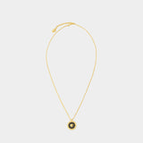 Icon Necklace  - Versace - Metal - Black