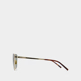 Sl 551 Sunglasses - Saint Laurent  - Gold/Green - Metal