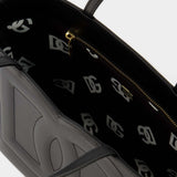 Dg Logo Small Handbag - Dolce & Gabbana - Black - Leather