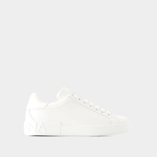 Sneakers - Dolce&Gabbana - Leather - White