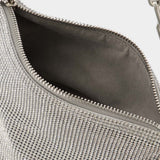 Gia Shoulder Hobo Bag - Cult Gaia - Silver - Strass