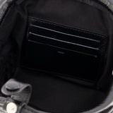Circle Mini Hobo Bag - Osoi - Faded Black - Leather