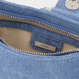 Brocle Small Hobo Bag - Osoi - Denim Sky - Suede