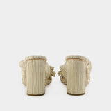 Penny Sandals - Loeffler Randall - Synthetic Leather - Gold