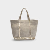 Cabas S Tote Bag - Vanessa Bruno - Sand - Linen