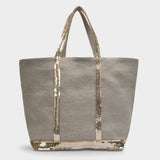 Cabas L Tote Bag - Vanessa Bruno - Sand - Linen