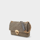 Moon Shoulder Bag - Vanessa Bruno - Linen - Green