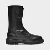 Willy A. Ankle Boots in Black Leather