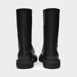 Willy A. Ankle Boots in Black Leather