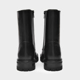 Alec Ankle Boots in Black Leather