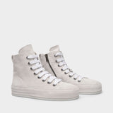 Raven Sneakers in White Leather