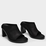 Clara Sandals in Black Leather