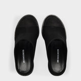 Clara Sandals in Black Leather