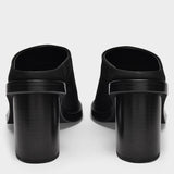 Clara Sandals in Black Leather