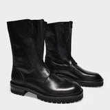 Kornelis Ankle Boots in Black Leather