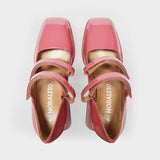 Bulla Babies 65 in Pink Basooka Leather
