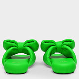 Nappa Extra Padded Slipper 5500 Green No Colo Slides