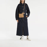 Midtop Sponge Sneakers - Off White - Leather - White/Black