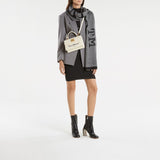 Silver Spring Ankle Boots - Off White - Leather - Black/ Silver