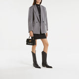 For Walking Boots - Off White - Leather - Black
