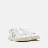 Campo Sneakers - Veja - White/Matcha - Leather