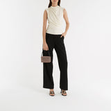 Nala 105 Logo  Sandals - Alexander Wang -  Black - Satin
