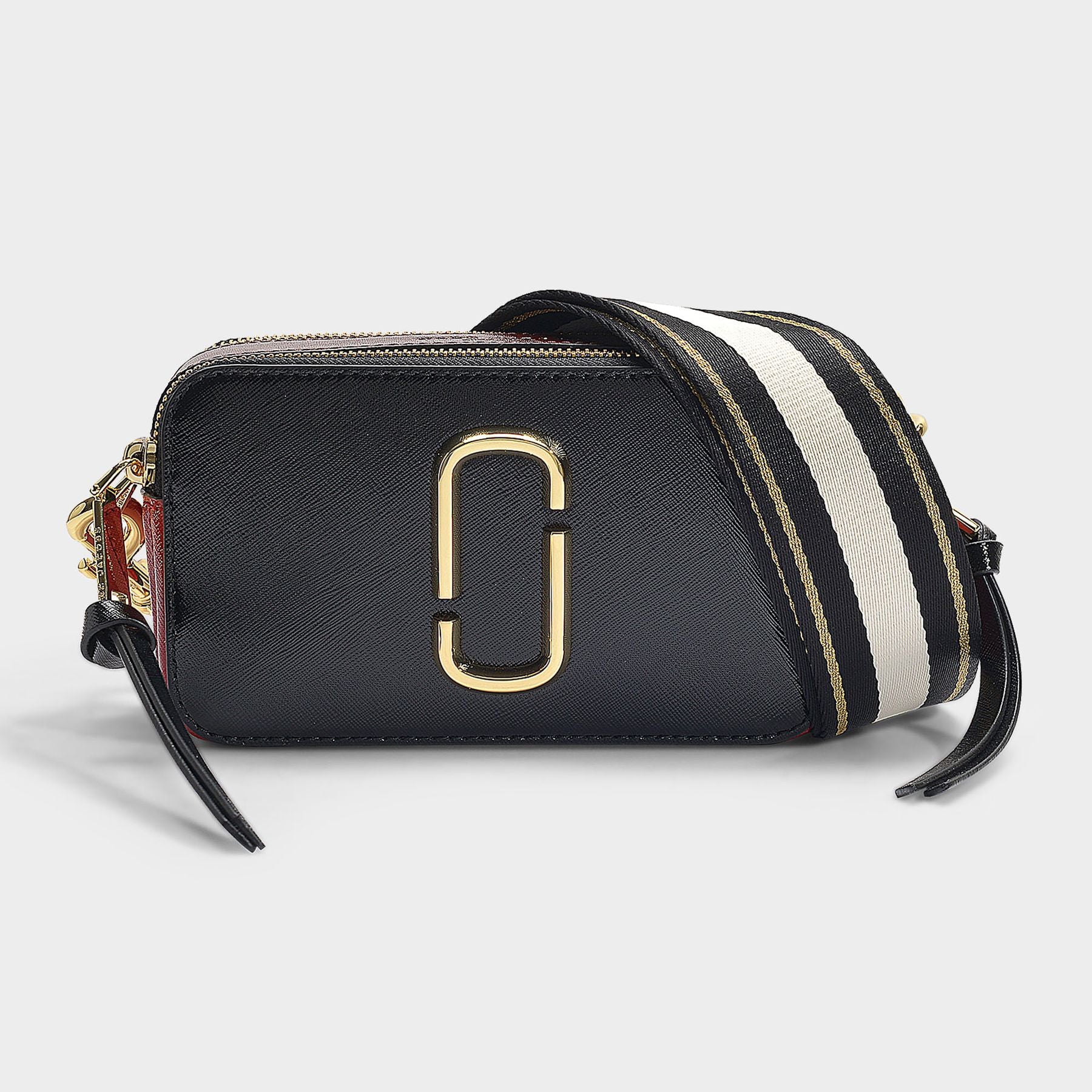 Marc jacobs white discount & red snapshot bag