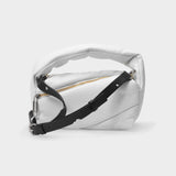 Pump Pouch in White Leather