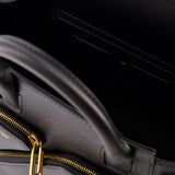 City Tote S Tote Bag - Off White - Black - Leather