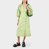 Fonda Bag in Green Leather