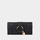 Hana Long Wallet - See By Chloe - Black - Leather