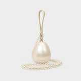 Micro Egg Pouch - Simone Rocha - Pearl White