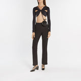 Micro Egg  Clutch - Simone Rocha - Black/Black - Plexiglas