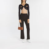 Bean Convertible Hobo Bag - Staud - Tan - Leather