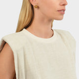 Earrings in Tribute Gold Metal