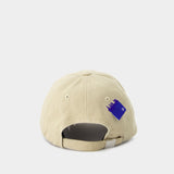 Cap With Logo - Ader Error - Cotton - Beige