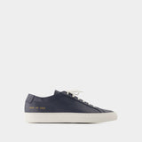 Achilles Contrast Bumpy Sneakers - COMMON PROJECTS - Leather - Blue