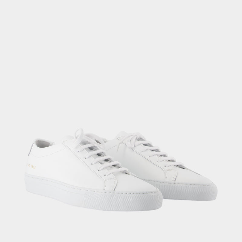 Original Achilles Low Sneakers - COMMON PROJECTS - Leather - White