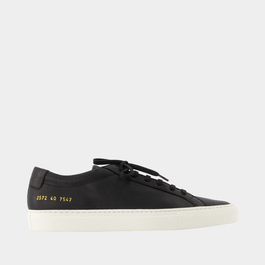 Achilles Premium Sneakers - COMMON PROJECTS - Leather - Black