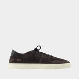Bball Slim Deconstructed Sneakers - COMMON PROJECTS - Leather - Black