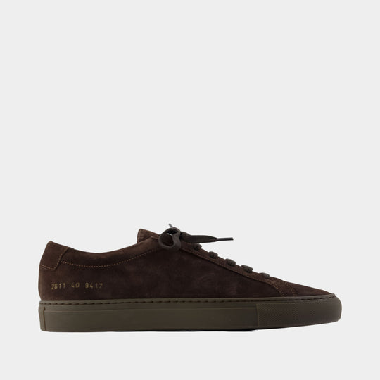 Achilles Premium Sneakers - COMMON PROJECTS - Leather - Brown