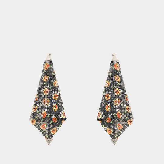 Earrings - Rabanne - Metal - Black