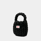 Mini Marshmallow Purse - Charles Jeffrey Loverboy - Synthetic - Black