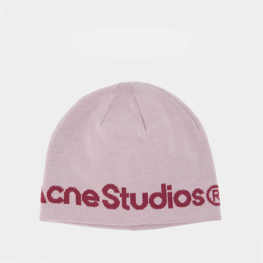 Hat - Acne Studios - Pink - Wool