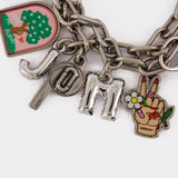 Pop Americana Charm Bracelet - Marc Jacobs - Metal - Silver
