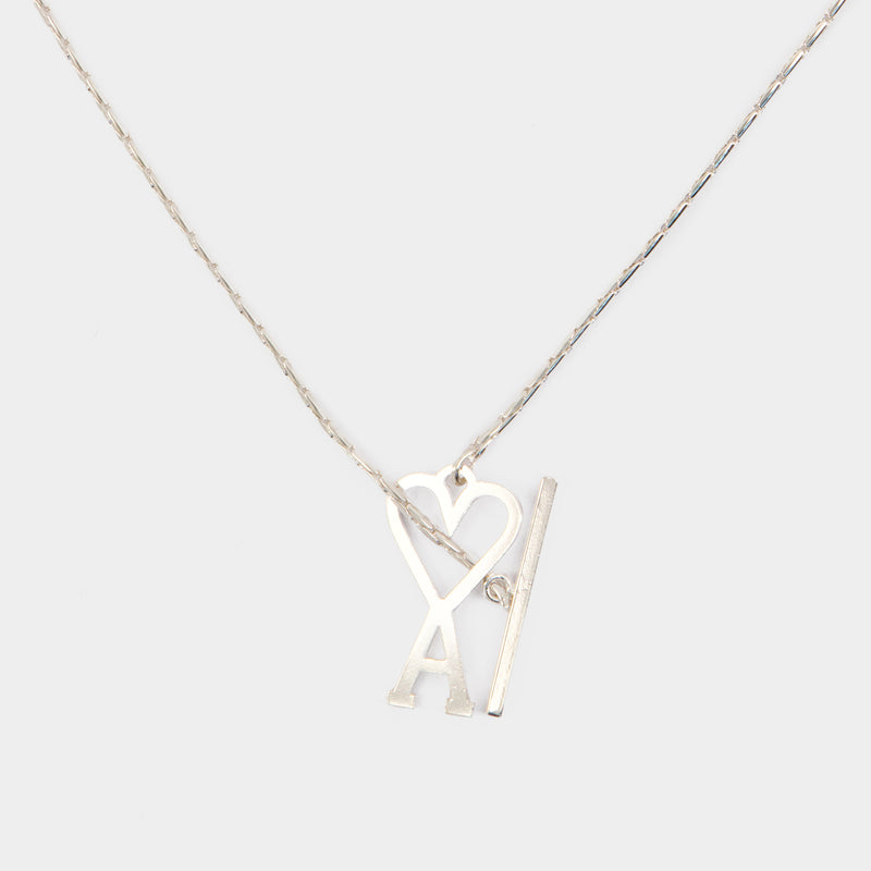 Adc Necklace - AMI Paris - Metal - Silver