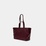 Winna Shoulder Bag - Isabel Marant - Leather - Burgundy